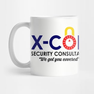 X-Con Security Logo Mug